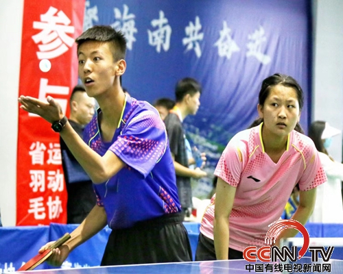  青海省第十八届运动会乒乓球（青少年）比赛 在贵德县举行